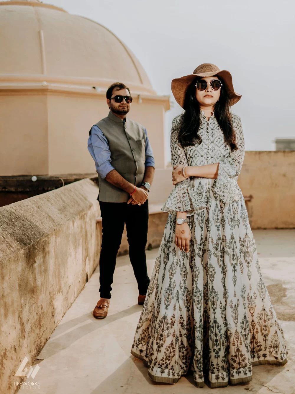 Pre wedding shoot at Tijara Fort, Alwar, Rajasthan, India