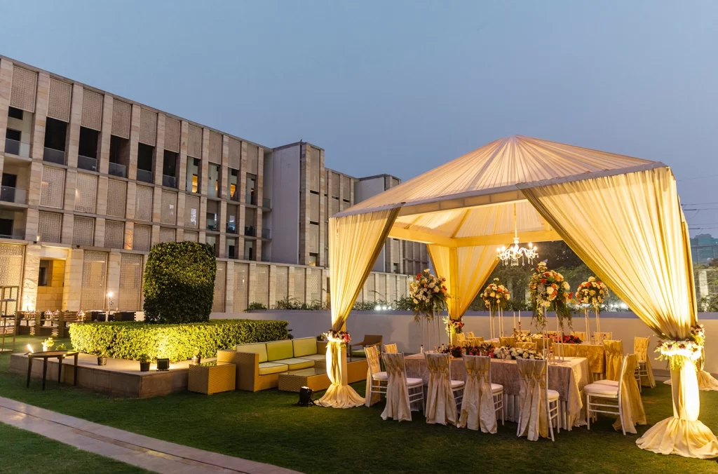 Destination wedding at The Lodhi Hotel in Delhi