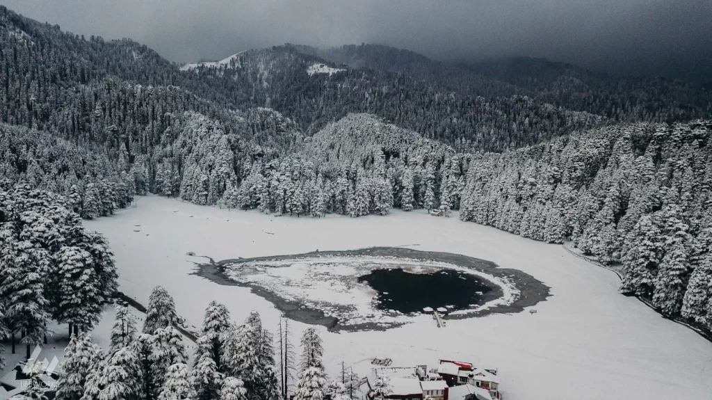 Khajjiar Lake, but this glacial lake stands out as one of the most breathtaking locations for pre wedding shoot