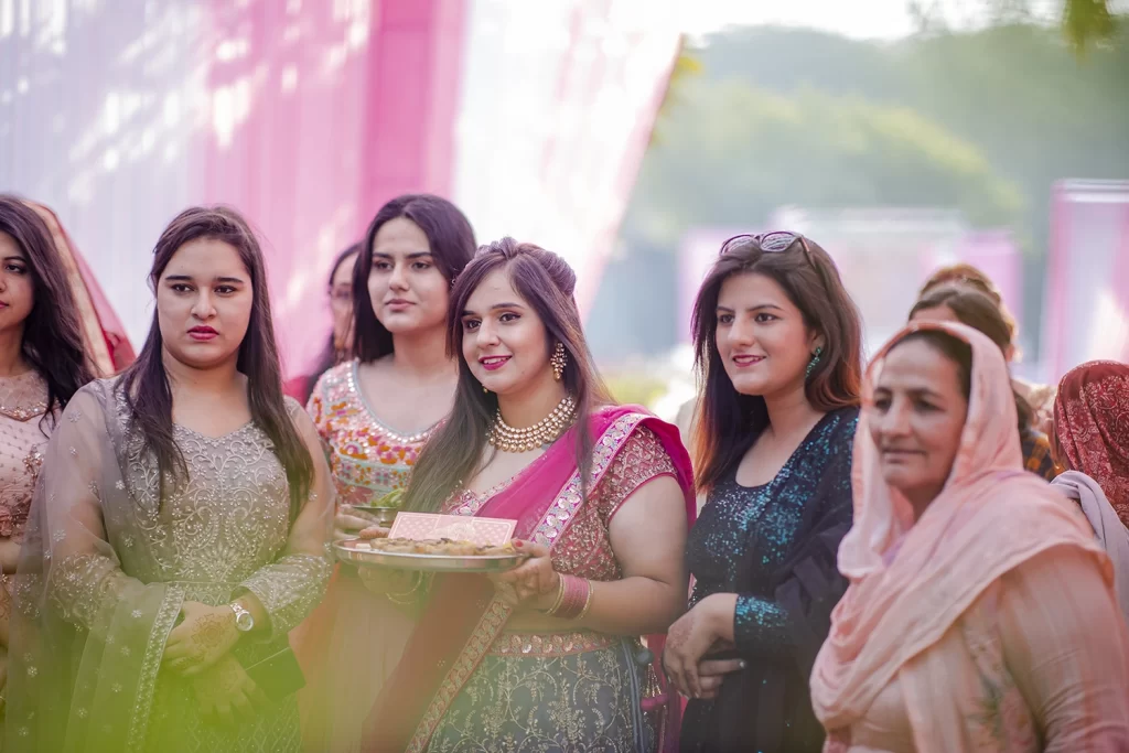 Pre - Destination wedding ceremonies at The Grand Hotel, Delhi, featuring traditional rituals, joyful celebrations, and cultural splendor.