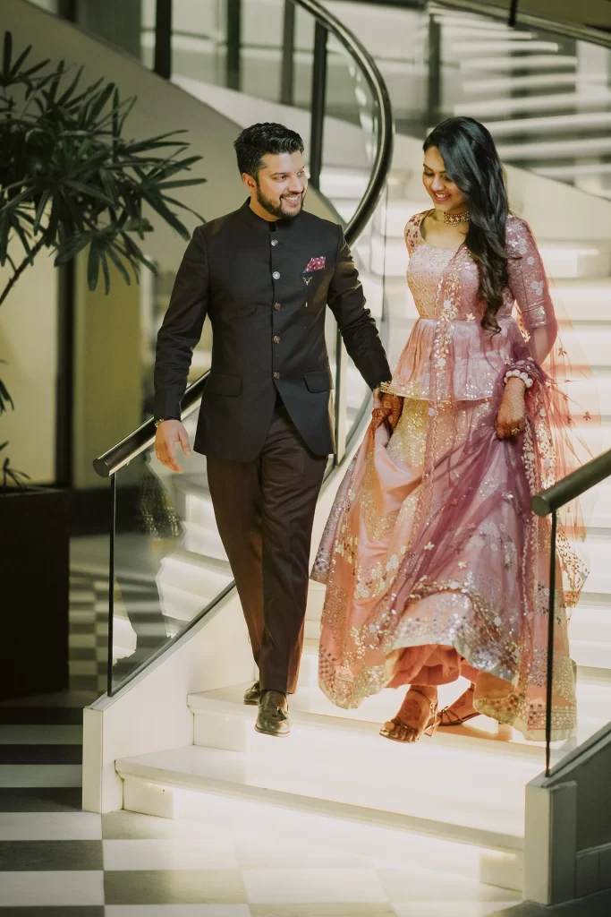 Documenting candid and beautiful moments of a couple at The Oberoi, Delhi, capturing their love and connection in natural poses