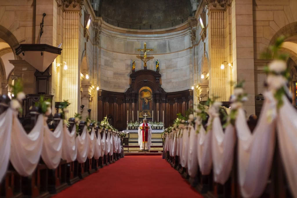 Church wedding in Delhi