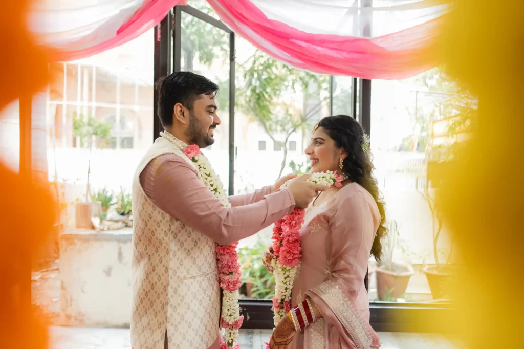 Temple wedding in Delhi