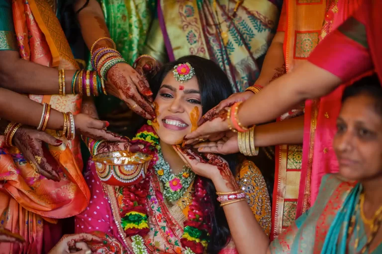 Pithi Ceremony in Gujarati Wedding