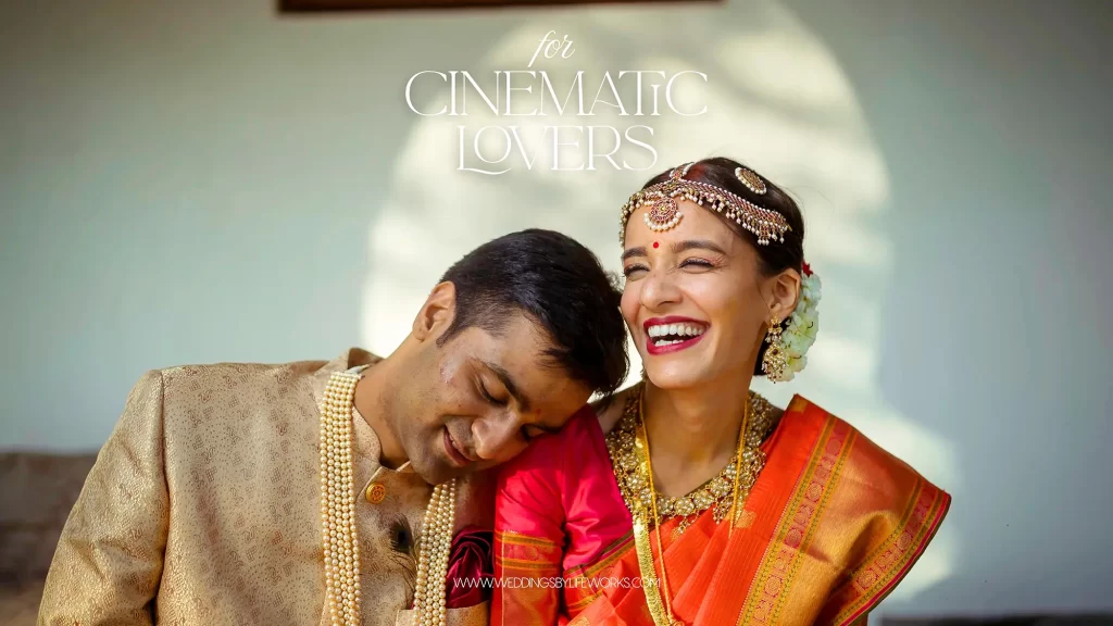 A joyful couple laughs and enjoys their special moment together post-wedding, beautifully captured in wedding photography in Abu Dhabi.